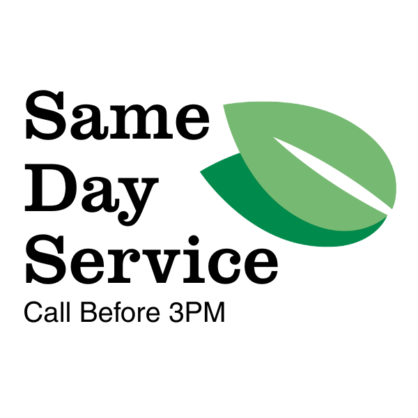 Same Day Service Badge - 600x600 - White Background